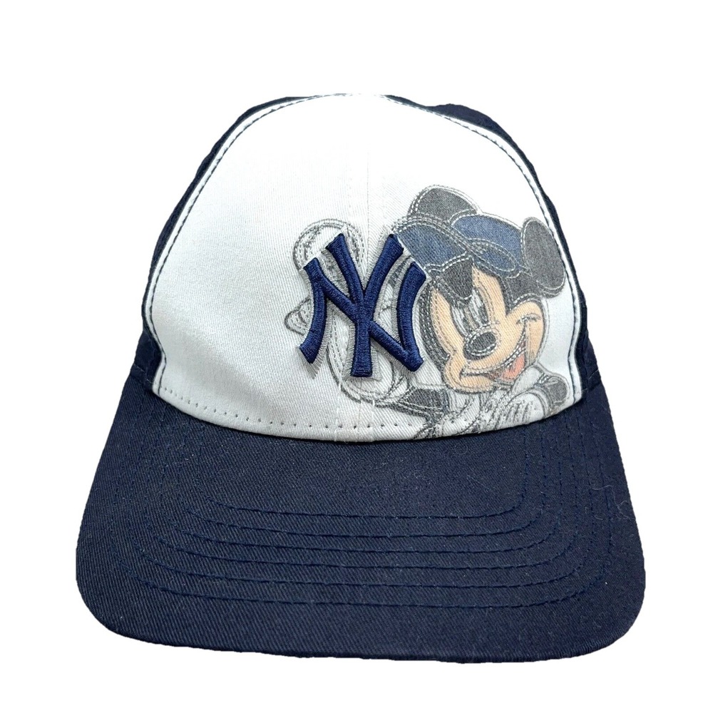 New York‎ Yankees Hat Cap Youth Strap Back Disney Mickey Mouse Adjustable Kids